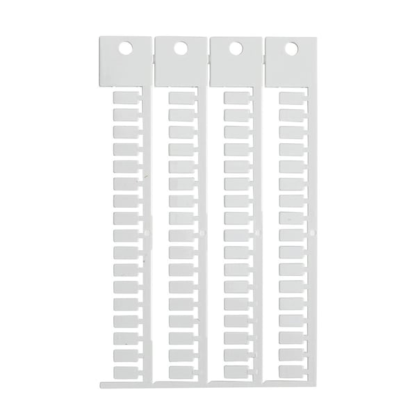 Terminal Block Tag Polycarbonate 10.00 mm H x 5.00 mm W Box of 1020 Pieces, 1020PK